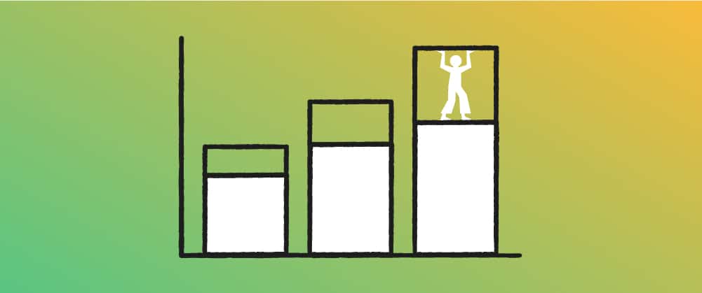 increasing bar graph